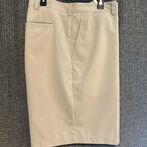 Khaki PGA Tour Brand Golf Shorts